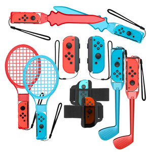 Conjunto de accesorios deportivos para <span class=keywords><strong>Nintendo</strong></span> <span class=keywords><strong>Switch</strong></span>, Kit de accesorios para la familia, 10 en 1, 2022 - Product Image 1