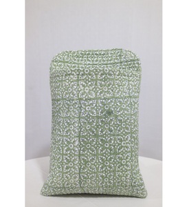 Hand Block Printed <b>Bag</b> With Decorative Handcrafted Patterns Offering Reliable Structure For Regular Travel And <b>Storage</b> Needs - Product Image 6