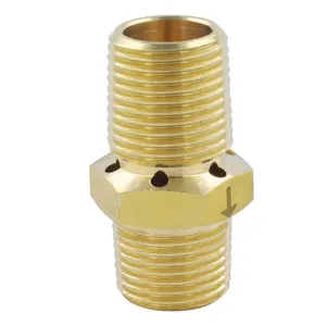1/2" Air Mixer Valve for Propane Gas Fire Pits and Fireplace, 150K BTU High Capacity, Solid Brass Air Mixture
