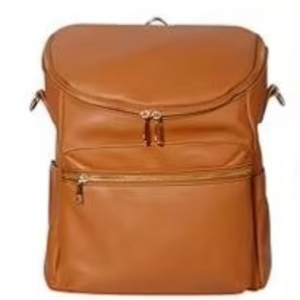 Free Sample Diaper Bag <b>Backpack</b>,Fashion Leather Mommy <b>Backpacks</b>,Travel <b>Toddler</b> Baby Diaper Bags with in Bag - Product Image 1