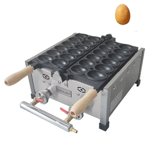 Xeoleo thương mại 12 lỗ nhà sản xuất bánh quế hình trứng 1800W Máy làm bánh quế ngỗng Máy Làm Bánh Trứng không dính - Product Image 5