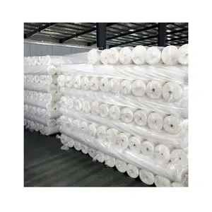 Tissu blanc d'usine de haute qualité 100 polyester microfibre tissu tissé textile matière première pour textiles de maison drap de lit