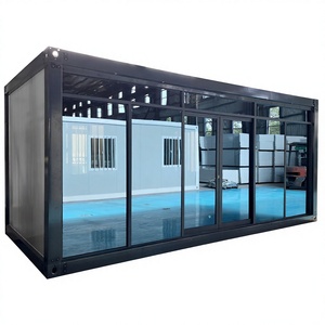 Casa Contenedor Desmontable de Instalación Rápida, Resistente al Viento y al Fuego, para Campamentos en Obras de Construcción - Product Image 1