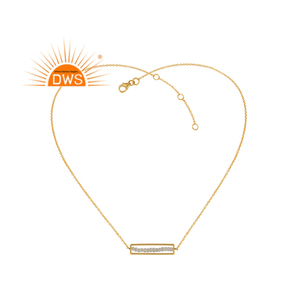 Collier avec pendentif en pierre de lune arc-en-ciel, cadre en métal plaqué or, en argent Sterling, vente en gros - Product Image 1