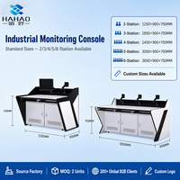 Console de Commande et de Surveillance Industrielle HAHAO de Haute Qualité 220V 16A – Poste de Travail pour Centre de Contrôle et de Dispatching