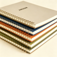 Carnet à couverture rigide personnalisé avec logo, pages épaissies, format A4/A5, pour entreprises