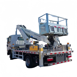 Plateforme de travail aérienne <span class=keywords><strong>KLF</strong></span> 18m/21m/23m à transmission manuelle diesel, norme Euro 3, avec moteur de 150-250 CV - Product Image 6