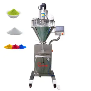 Xtime Semi-automatic Chili Spice Curry Pepper Auger Powder Filling Machine Sugar Flour Matcha Salt Powder Filler For Bottle