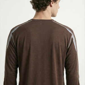 QUICKSHOW <span class=keywords><strong>RUDOLF</strong></span> T-shirts de course à séchage rapide, respirants, anti-transpiration, vêtements de sport, t-shirts d'entraînement à coutures contrastées, unisexe - Product Image 4