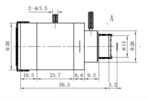 <span class=keywords><strong>5-50mm</strong></span> 2mp Mount M12 1/3 pouces F1.4 objectif de caméra de vidéosurveillance à mise au point manuelle objectif <span class=keywords><strong>5-50mm</strong></span> D14 - Product Image 6