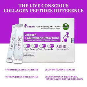 OEM kollajen detoks içecek doğal takviyeleri cilt beyazlatma tozu poşet anında toz kollajen + Gluta detoks içecek - Product Image 3