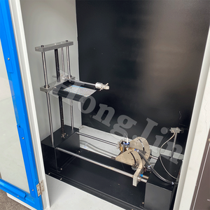 เครื่องทดสอบการเผาไหม้ในแนวตั้งสำหรับเครื่องใช้ไฟฟ้าในครัวเรือน อุปกรณ์ทดสอบความทนทานต่อเปลวไฟแบบฟิล์มบาง เครื่องทดสอบเปลวไฟแบบเข็ม - Product Image 5