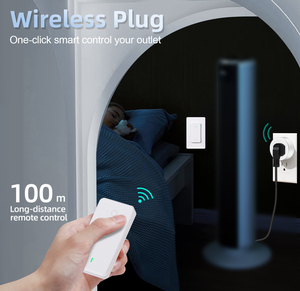 UL Certified Wireless Plug and Switches Electrical <strong>Smart</strong> Plug <strong>With</strong> <strong>Remote</strong> Control <strong>Smart</strong> Power Socket Plug Connexion Sans Fil - Product Image 3
