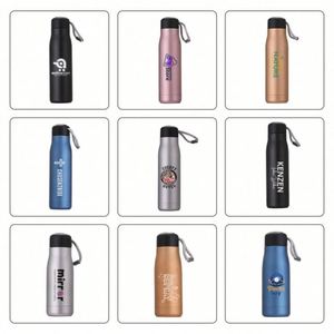 Termo al por Mayor con Logotipo Personalizado, Botella de Agua Deportiva de Acero Inoxidable 304 para Bicicleta, Mantiene Bebidas Frías y Calientes - Product Image 3