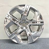 Jantes en alliage forgé monobloc 21 pouces, finition usinée noire, 5x112, pour SUV et voitures particulières Y000