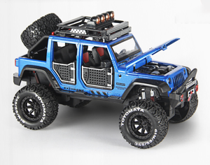 HY 1:24 Pull Back Alloy Model <strong>Car</strong> Off-road <strong>Car</strong> Toy Friction Vehicle Decorate With Sound And Light