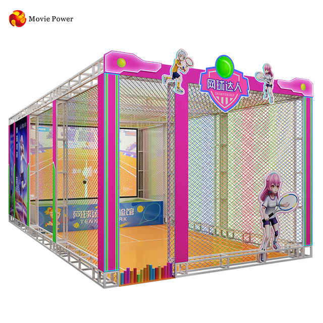 High Quality Tennis Interactive Simulator Projector Game With High Profit