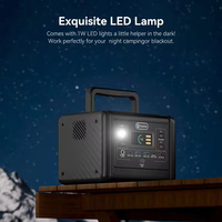 Flashfish Solar 200 W 200 Watt Outdoor Home UK US EU Plug Bank Daya Portabel yang Dapat Diisi Ulang Stasiun Pengisian Daya