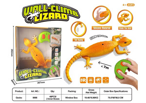 Gecko RC en plastique pour escalade murale, lézard simulé, caméléon électrique bionique marcheur, voiture jouet 'Follow Me' pour intérieur et extérieur, pour garçons - Product Image 6
