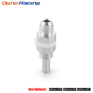 Adaptateur de Raccord de Réservoir de Carburant en Alliage Modification Automobile Tuyau en Aluminium Barb-AN6-5/16\" AN8-3/8\" pour Modèles de Moteur - Product Image 5