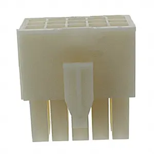 172171-1 - Connector Housing, Mini Universal MATE-N-LOK Series, Plug, 15 Ways, 4.14 mm