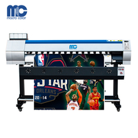 Impresora de inyección de tinta ecosolvente de gran formato, máquina de impresión, precio de plotter, 1,6 m/1,8 m 6 pies XP600 DX5