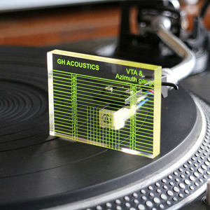 Regla de Ajuste de Precisión para Discos de Vinilo, Acrílico Transparente, Herramienta de Medición Profesional para Calibración - Product Image 3