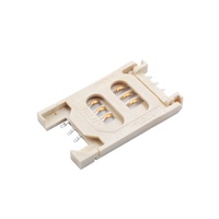 Support de connecteur de carte SIM de type SMT MUP-C713 6P, borne de soudure PCB, support électrique pour POS, interphone, GPS, vente chaude en Inde VNM