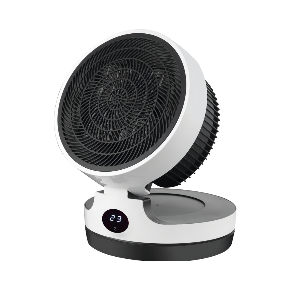 Customizable 2000W Portable White Mini Bathroom PTC Ceramic Fan Heater Indoor Mechanical Knob Control Overheat Protection Home