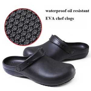 Fashion Lightweight Soft Garden Chef <strong>Clogs</strong> Anti slip EVA <strong>Slipper</strong> <strong>Clog</strong> Medical Shoes for Clean Room Food Industry - Product Image 2