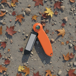 Outil de survie Aiguiseur de couteaux de poche 8 en 1 avec allume-feu Ferro Rod, sifflet et tige d'affûtage conique pour aiguiser rapidement la <span class=keywords><strong>lame</strong></span> - Product Image 4