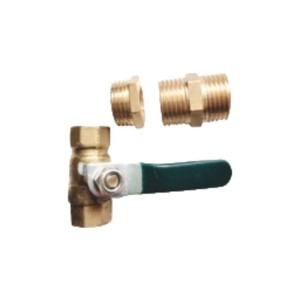 Kit d'arrêt de <span class=keywords><strong>compresseur</strong></span> d'air en cuivre, 3/8 pouces, 1/4F-F 3/8F-F 1/4M-F 3/8M-F, pièces métalliques, nouveau - Product Image 1