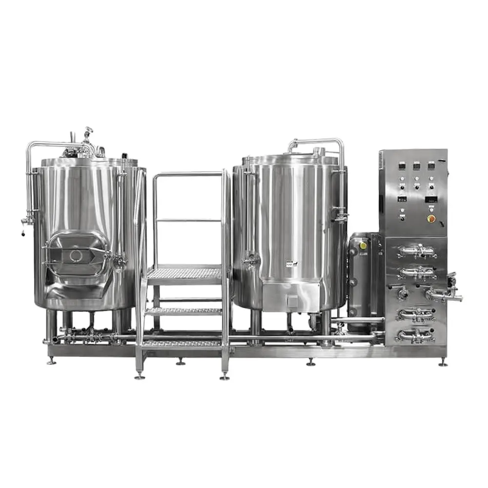 Stainless Steel Electric 500l 1000l 2000l Craft Nano Beer Brewery System Brewing Machine Equipment Supplier