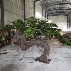 מפעל מכירה ישירה גדול מלאכותי עץ מלאכותי עשב ירוק מזויף עץ אורן <span class=keywords><strong>bonsai</strong></span> - Product Image 3