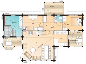 Casa de Madera Acogedora y Espaciosa junto al Lago con Muelle y Vistas Panorámicas, Ideal para Escapadas Familiares y Vida de Ocio - Product Image 4