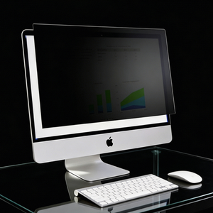 Filtro de Privacidad BOZABOZA Ultimate, Reductor de Luz Azul PB24"W-B, Bloqueador de Vista Lateral Antideslumbrante PET para Monitor de 24 Pulgadas, Uso en Oficina - Product Image 1