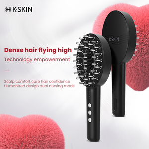 Cepillo Masajeador Eléctrico EMS para Cuero Cabelludo, Compatible con Coche, Hogar y Hotel, con Tanque de Líquido, para Crecimiento del Cabello, Masaje Vibratorio con Microcorriente - Product Image 2
