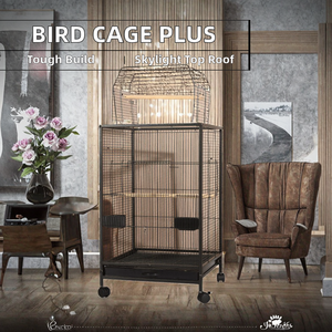 Nid d'oiseau multifonctionnel en métal Indonésie Casa De Papagaio Em Madeira Viveiro De Papagaio <span class=keywords><strong>Cage</strong></span> Piège Oiseaux - Product Image 2