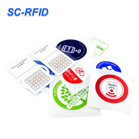 Etiqueta RFID UHF de 860-960 MHz, 21*73 mm, en Existencia de Fábrica, para Seguimiento Logístico, Lectura de Largo Alcance Rentable, 6C para Comercio Minorista