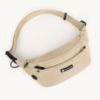 Sac banane imperméable personnalisé pour la course à pied, sac de ceinture pour promener les chiens, sac bandoulière mains libres pour l'entraînement canin