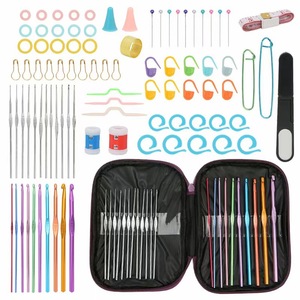 Handmade Woven <strong>Beginner</strong> <strong>Crochet</strong> <strong>Kit</strong> Accessories with Bag Knitting Power Tools <strong>Crochet</strong> Hooks Set Needlework Sewing Accessories - Product Image 2