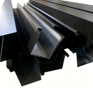 Gouttière en <span class=keywords><strong>acier</strong></span> aluminium peignable anti-rouille pour drainage de toiture et collecteur d'eau de pluie pour villa - Product Image 1