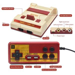 <span class=keywords><strong>Consola</strong></span> de Juegos Clásica FC 1000 en 1, <span class=keywords><strong>Consola</strong></span> de Videojuegos de 8 Bits con 1000 Juegos Integrados, Puerto de TV, Color Rojo y Blanco - Product Image 4