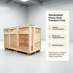 Multi Layer Protection Sea Freight Wooden <b>Crate</b> Testing Machine Whole <b>Pack</b> Cross Border Freight Anti Knock Case - Product Image 1