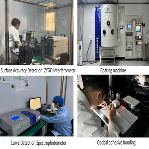 Suporte para Design de Sistema Óptico Lente Tripla de Vidro Óptico Super Acromático K9/F4 com Revestimento Antirreflexo para Lente de Telescópio OEM - Product Image 5