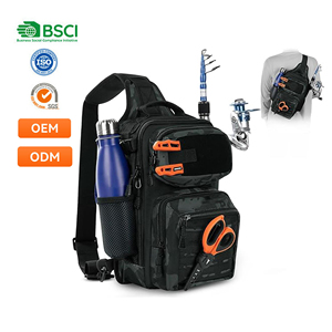 Bolsa de Pesca Convertible de Fábrica, Mochila Táctica Ligera para Pesca, Bolsa de Almacenamiento para Aparejos de Pesca - Product Image 1
