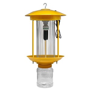 Lampe anti-insectes solaire en métal pour usage agricole extérieur, contrôle des nuisibles par vibration de fréquence - Product Image 5