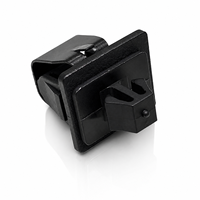 Loquet à poussoir compact en plastique, loquet de porte à déverrouillage par pression pour panneau intérieur, pour couvercle de port de charge arrière/interface de données
