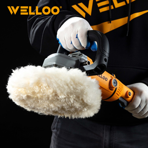 <span class=keywords><strong>Polisseuse</strong></span> électrique professionnelle filaire 1400w, <span class=keywords><strong>polisseuse</strong></span> électrique réglable pour le polissage de la voiture, du métal et du bois - Product Image 5