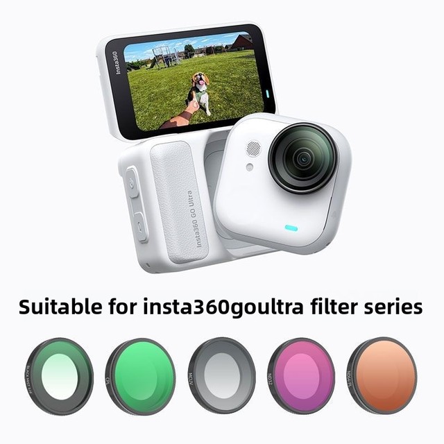 Action Camera Lens Filter for Insta360 Go Ultra CPL ND UV Filters Protective Lens Accessories Kit